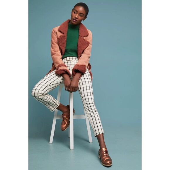 Anthropologie x Scotch & Soda Teddy Shearling Bomber Jacket - Picture 7 of 9